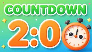2 Minute Timer for Kids | Fun Countdown Timer with Music