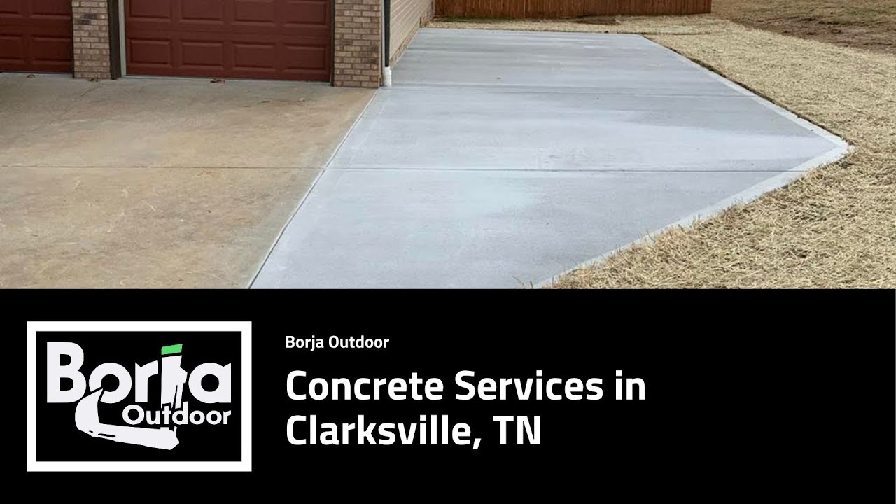 Concrete Services in Clarksville, TN Borja Outdoor YouTube
