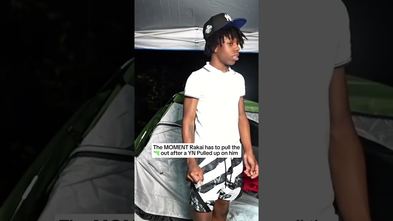 МОМЕНТ, когда Ракай должен вытащить 🔫 после того, как на него наехал YN 