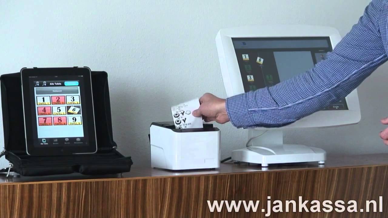 PortaPOS kassasysteem en bestellen via pictogrammen