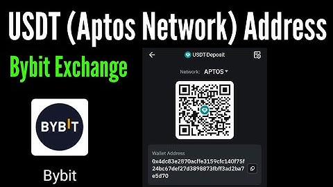 How to find and Copy USDT (Aptos) deposit address from bybit exchange / bybit usdt Aptos