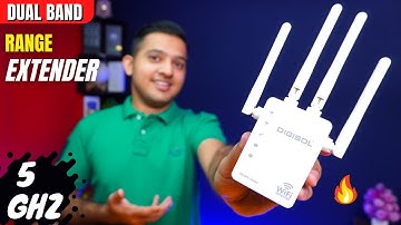 Digisol DG-WR1200AC 1200MBPS Dual Band Wifi Range Extender ! 🔥