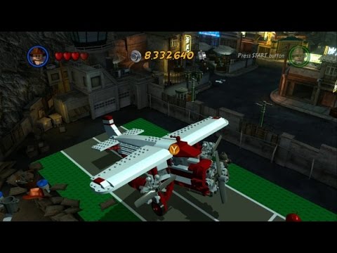 LEGO Indiana Jones 2 100% Walkthrough Part 29 -Temple of Doom Hub Collectibles