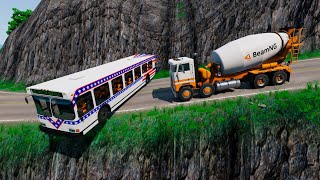 Cars vs Cliff Roads #27 - BeamNG.Drive screenshot 5