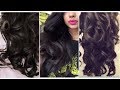 20mins Heatless Big Glamorous Curls|Using Fingers|