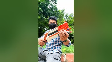 Nerf Rough cut 2*4 Elite blaster #nerfgun #shootinggames #unboxing #viralvideo