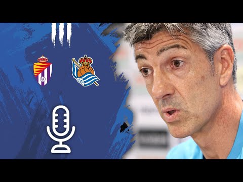 RUEDA DE PRENSA | Imanol Alguacil: "Ofrecer nuestro mejor nivel" | Real Valladolid - Real Sociedad