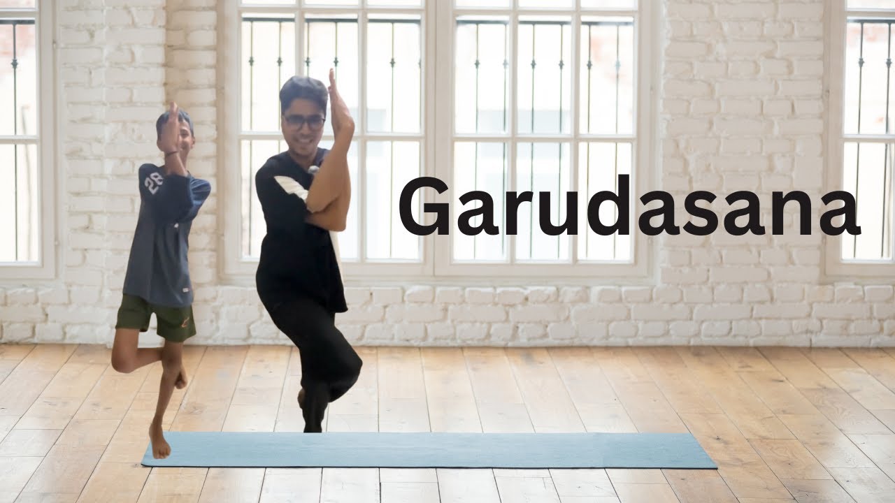 Garudasana I Eagle pose yoga I गरुड़ासन योग विधि I funny yoga fails I yoga bloopers I workout comedy