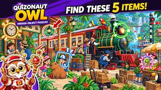 🦉🔍 Ultimate Observation Test | Find All the Hidden Objects! 🔍🦉 | Quizonaut Owl