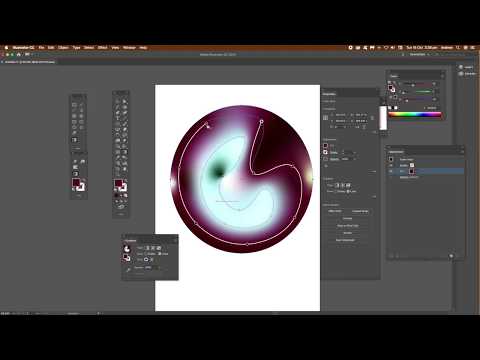 Freeform Gradients And Lines In Illustrator | How To | Curve Feature | Graphicxtras