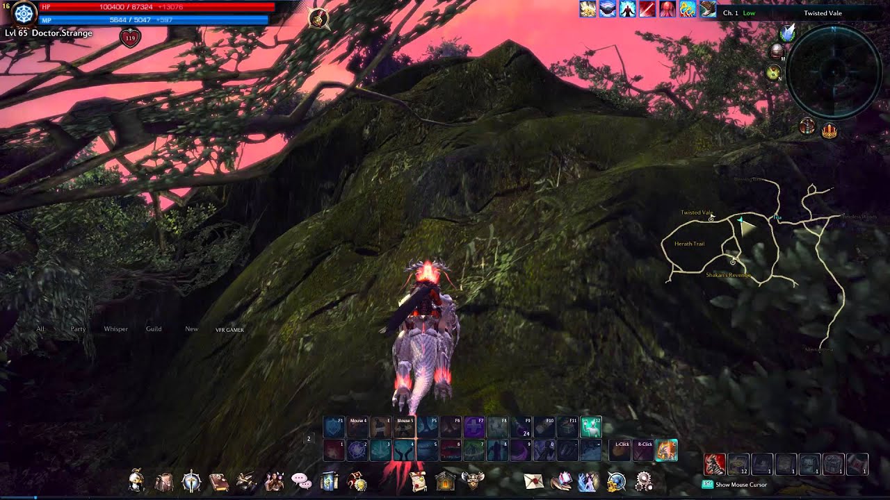 Tera Online Achievement : Waterfall Vista