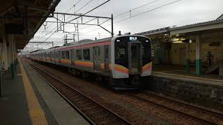 E129系B3編成新ﾆｲ 普通1323M 柏崎→新潟 東三条発車