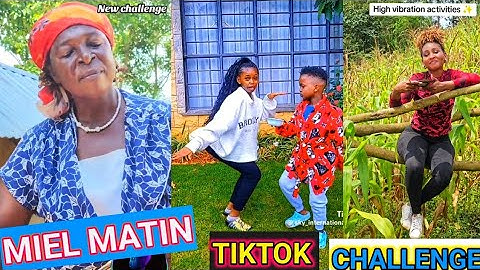 MIEL MATIN TIKTOK DANCE CHALLENGE BY MAMA JABIDII FT JABIDII