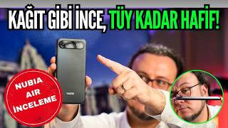 Nubia Air Inceleme İncecik Gövde, Tüy Kadar Hafif, 5000 Mah Pili Var Kimlere Uygun?