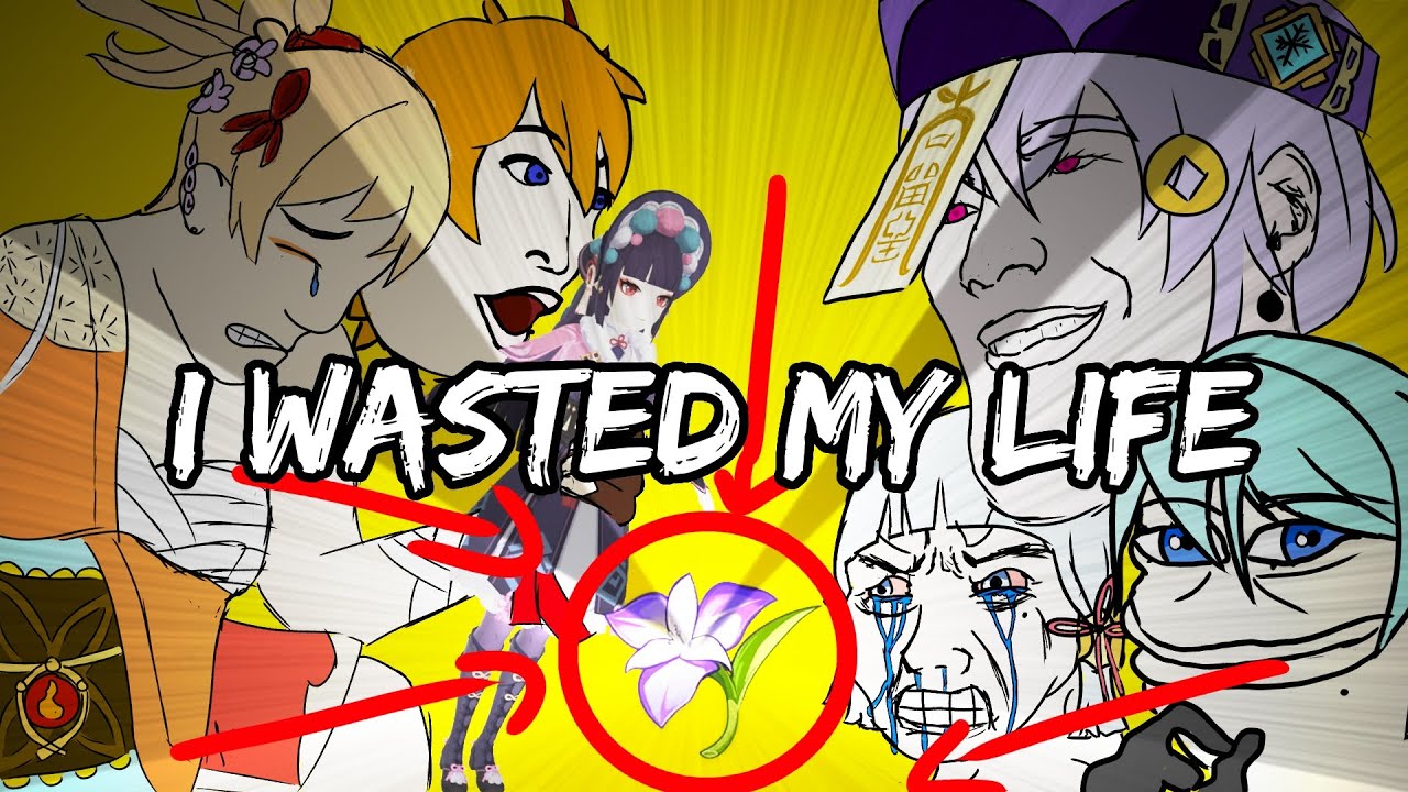 i spent 30 days farming artifacts in Genshin Impact