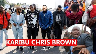 Diamond Atua Na Chris Brown Tanzania Kwa Mara Ya Kwanzatazama Hapa Shangwe Lao