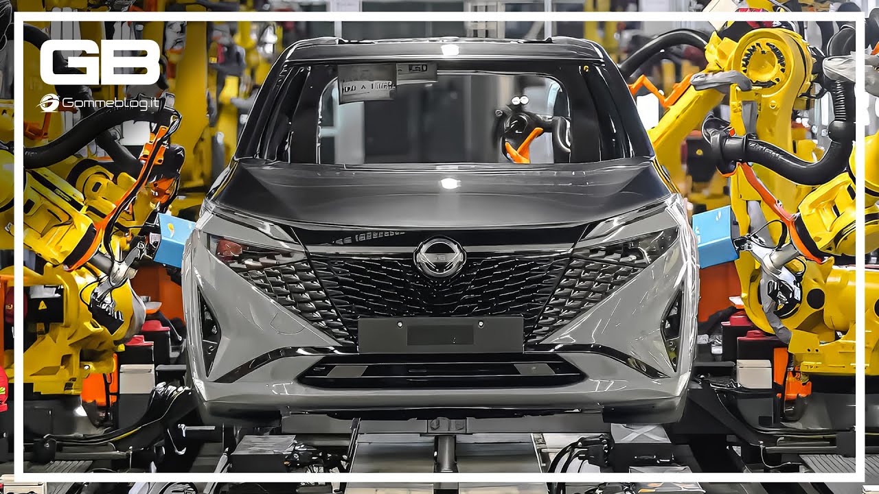 The Amazing Nissan Qashqai 2024 Production Factory!