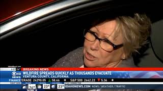 Thousands Evacuate Path New California Wildfire