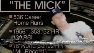 Mickey Mantle Obit - CNN Fred Hickman, Nancy Newman & Paul Crane