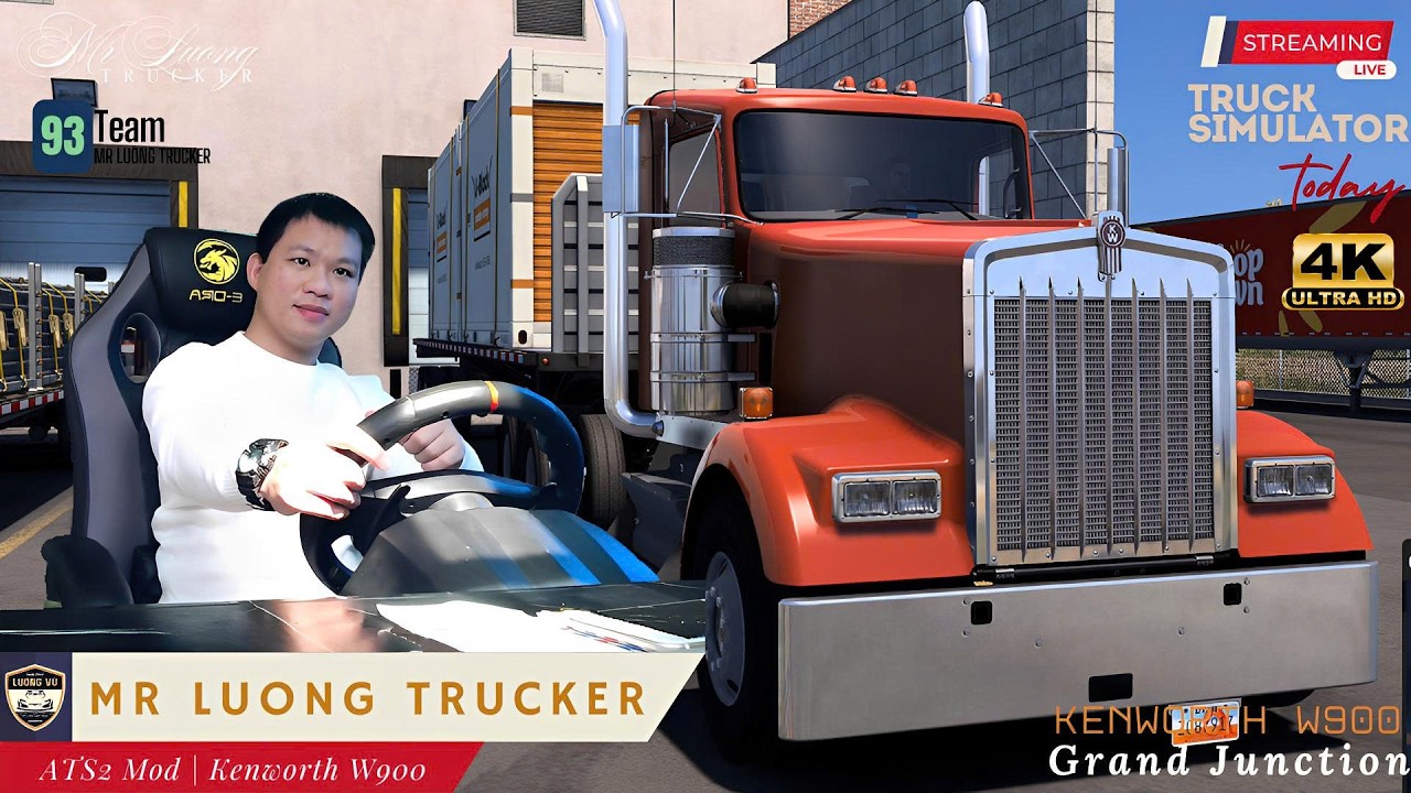 Xe Đầu Kéo Kenworth W900 | Moving Containers | Grand Junction #kenworthw900 #movingcontainers #ats2