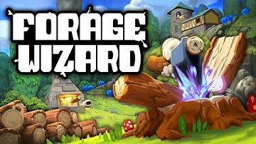 This addictively fun new Incremental Crafting game is amazing | Foraging Wizard Playtest |