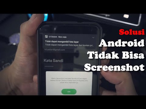 Video: Cara Mengambil Tangkapan Layar Di Android