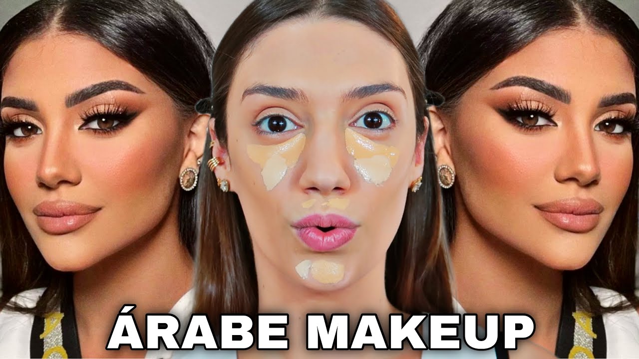 MAKE COM OLHOS MARCANTES *MAKE ÁRABE QUE VOCÊ PRECISA APRENDER* MAQUIAGEM ÁRABE