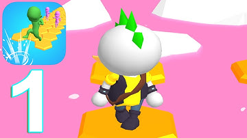 Do Not Fall.io Gameplay Walkthrough Part 1 (IOS/Android)