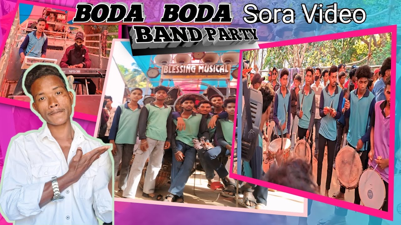 Boda Boda sora video || Band Party || Blessing Musical  groups