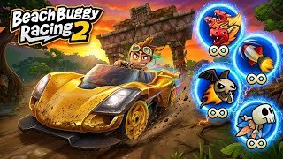 😱 Beach Buggy Racing 2 Infinite Powerups Challenge! Crazy Hack Gameplay 🔥🏎️ screenshot 5