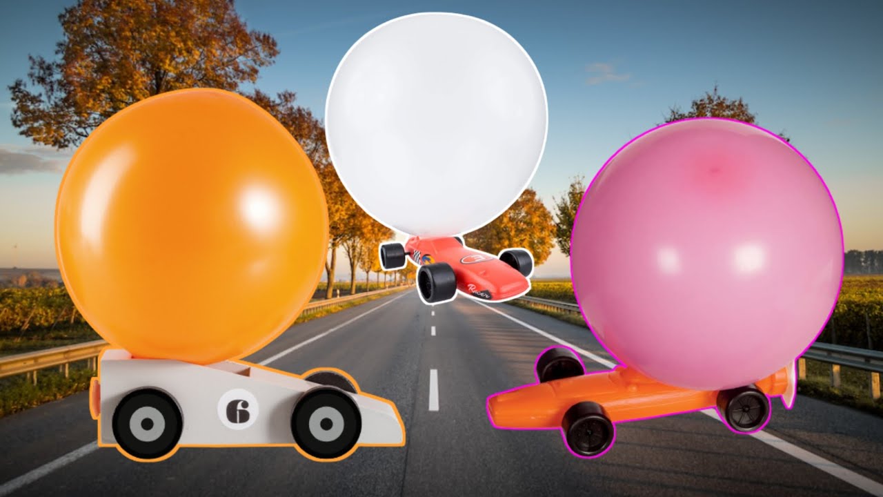 Balloons Car Race Song 15 Kids Songs & Nursery Rhymes Kids Video