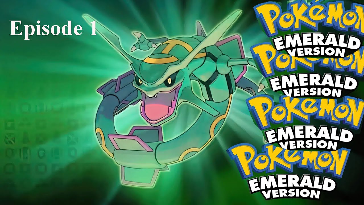 Lets Play Pokemon Emerald Kaizo!!! EP.1 (IntroFirst Rival Battle