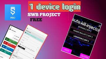 On device login project swb in sketchware 2025 #sketchware #injector