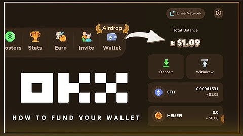 How to Fund your MemeFi Wallet (Eth-Linea) Step by Step Guide (OKX) - Part 01