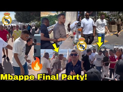 Kylian Mbappe Final Party Before Joining Real Madrid 🔥Mbappe to Real Madrid Announcement Imminent