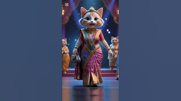 Thumbnail of Dhakai sari #song #music #love #entertainment#newsong#cat #animals #cute#funnyanimal #funnycat#song