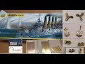Обзор Дополнение Крейсер Варяг 1/350 – винты, якоря, кнехты, киповая планка, сетки от Эскадра Eduard