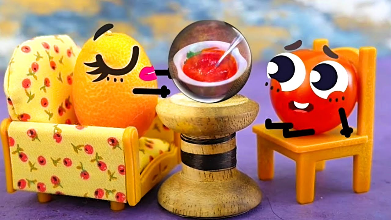Tricky Fruits Are Doing Mystery Things! Funny Doodles And Their