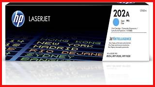 Original HP 202A Cyan Toner Cartridge: Reliable Printing for Your Office