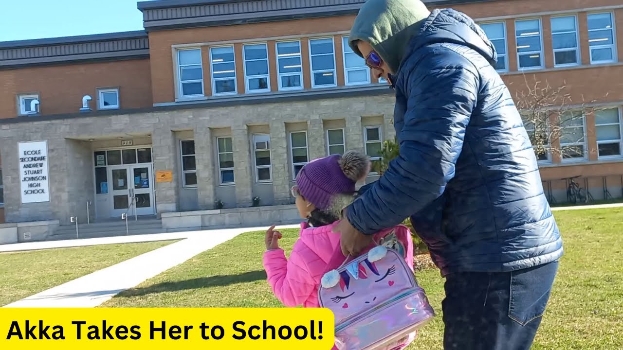 Ebba's Big Adventure: Akka Takes Her to School!