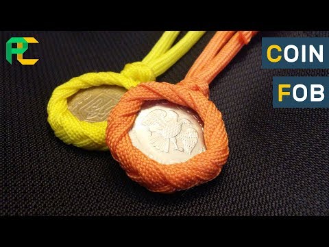 A Coin Held Tightly By Paracord