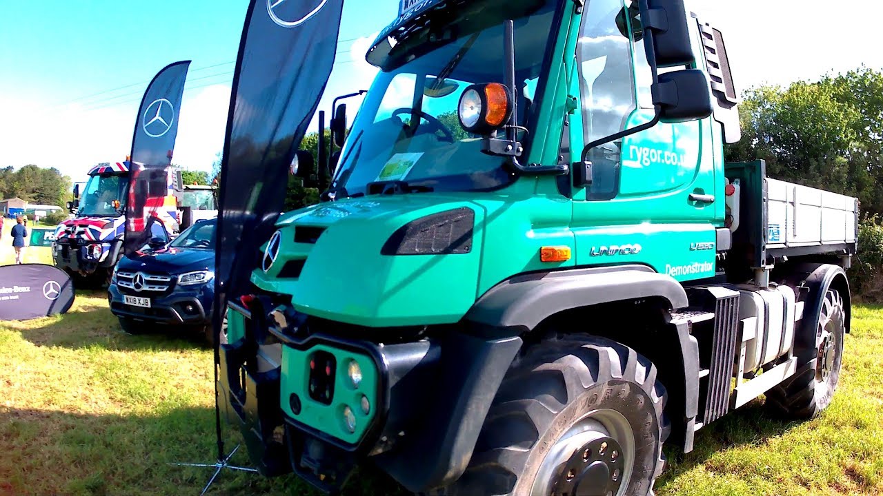 2017 Mercedes Unimog U530 7.7 Litre Diesel 4X4 Dropside Truck (299HP)