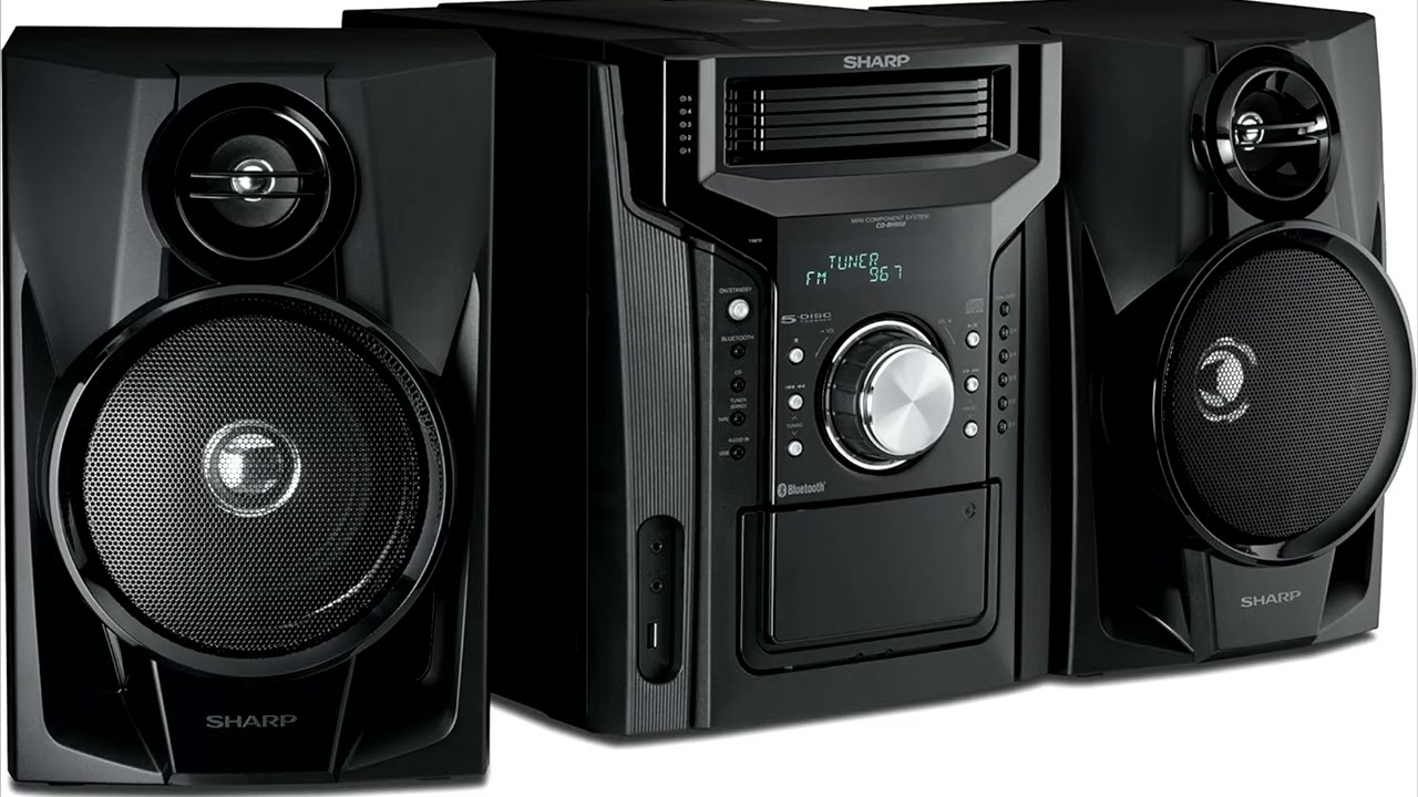 Sharp CD-BH950 Review | Best 5-Disc Mini Shelf System with Bluetooth!