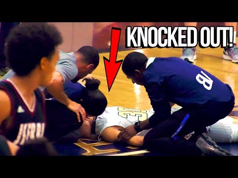 Player KNOCKED OUT COLD Trying To Stop Dennis Rodman Jr Dunk! JSerra VS St John Bosco CLOSE FINISH