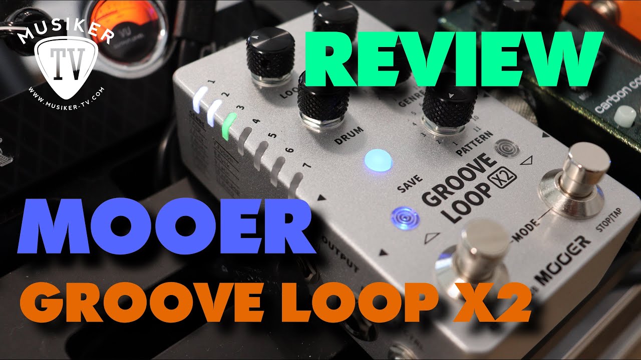 en cualquier sitio Hamburguesa Sastre Mooer Groove Loop X2 - Demo - YouTube