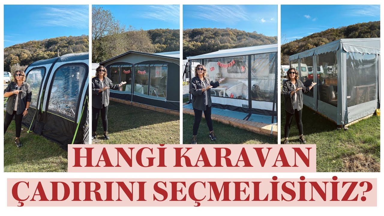 KARAVAN ÇADIRLARI | KIŞ BAHÇELERİ: Kışa Hazırlık İçin 4 Farklı Çadır Türünü İnceliyoruz!