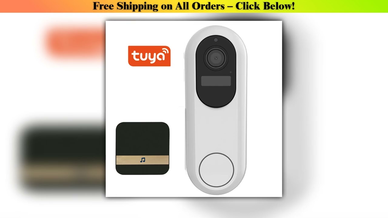 2MP 1080P T31 Tuya Battery Power WIFI IP Doorbell Visual Video Door Phone Long Time Standby