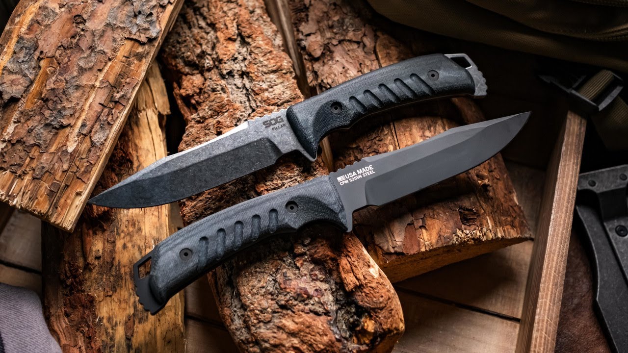 SOG U.S.A. スリングマウント Pillar | Outdoor Use Fixed Blade Knife