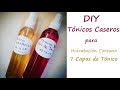 DIY Tónicos caseros para Hidratación coreana 7 capas de tónico