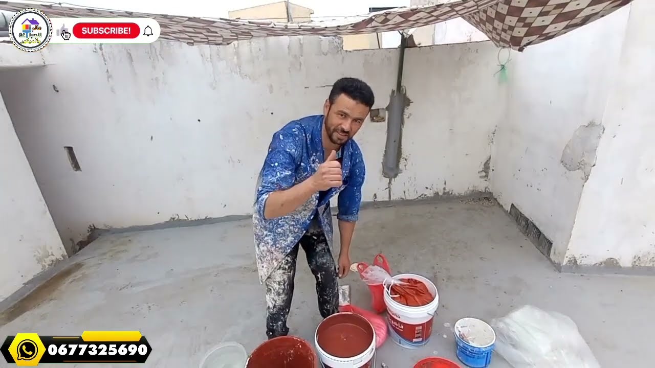 الطريقة الصحيحة لتحضير الصباغة المضادة للرطوبة